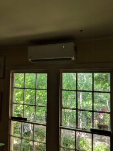 12,000 BTUH Lennox ductless wall mount